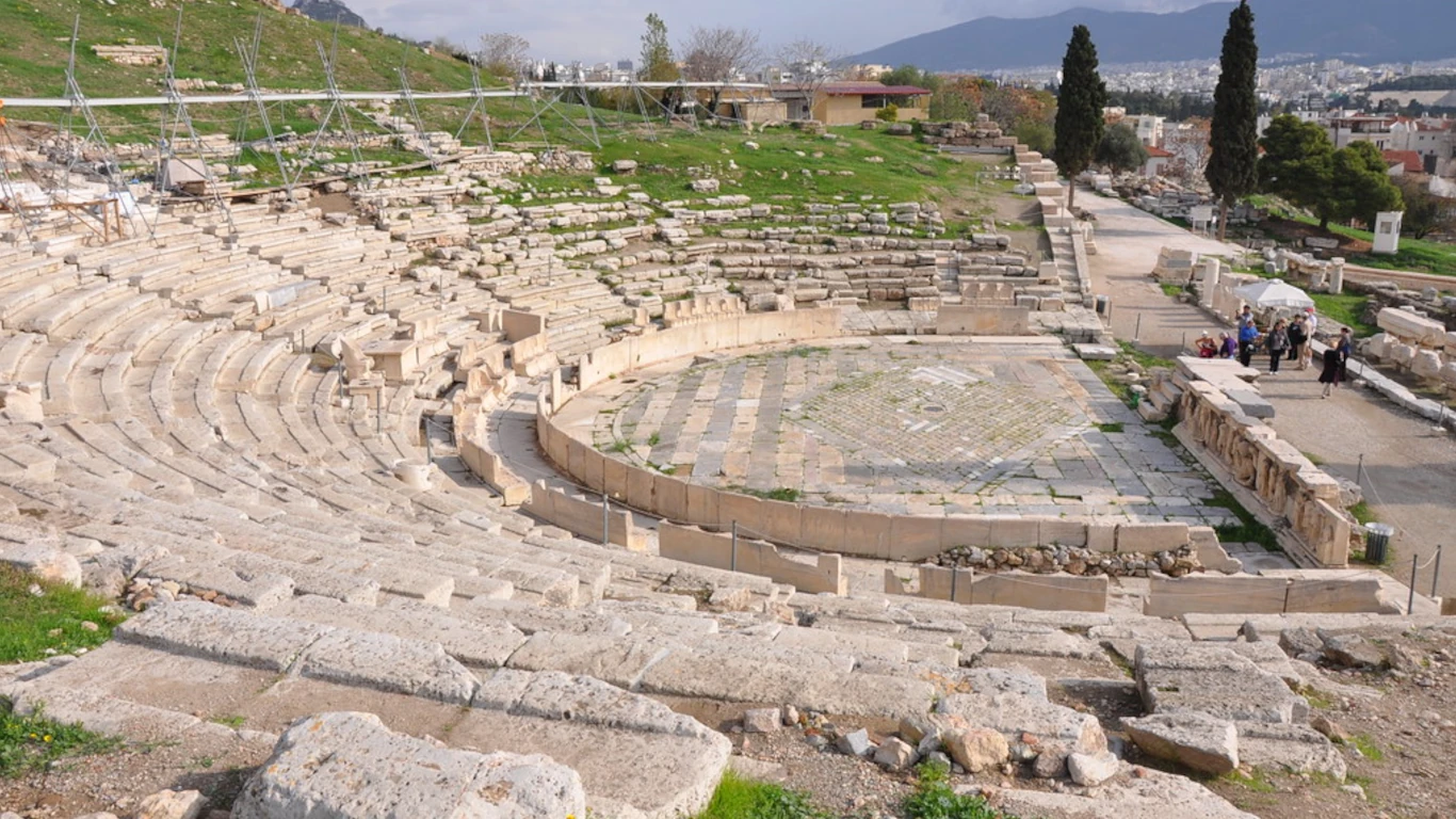 theatre of Dionysus in Athens
